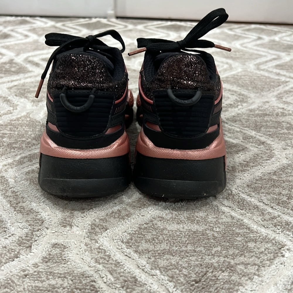 Puma RS-X Collection Black/Rose Women Running Sneakers/ Size 7.5/ Like New - Picture 7 of 11